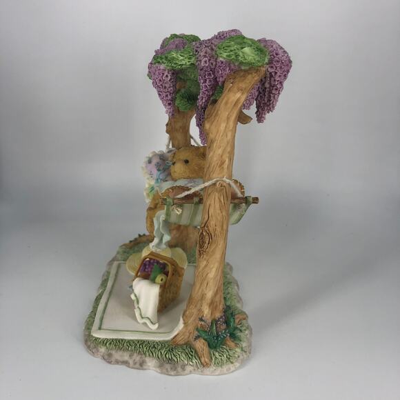 Cherished Teddies Genevieve Enjoys The Quiet Time Her Garden Brings - Picture 4 of 5